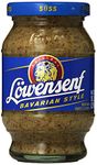 German Löwensenf Bavarian Sweet Mustard Jar 250ml/8.7oz From germany