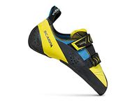 SCARPA Vapor V Climbing Shoe - Men's Ocean/Yellow 40.5