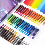 Paul Rubens Oil Pastels Set, 48 Colours Soft Pastels Non-Toxic Pastels for Artists, Students & Kids, Ideal for Sketching, Decorative Painting, Making Pictures Like Oil Painting.