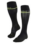 FALKE Men's Energizing Cool Compression M KH Running Socks, Black (Black 3001), UK 8.5-11 (EU 43-46 W4 Ι US 9.5-12)