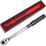 UYECOVE 1/2-Inch Drive Click Torque Wrench, Torque Wrench 1/2 Drive 10-160FT.LB/13.6-217N.M with a XIPE Storage Tray, Grey