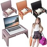 Soaoo 3 Pcs Folding Lap Desk for Be