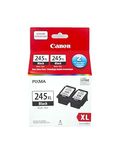 Genuine Canon PG-245XL HIGH Yield Twin Ink Cartridge Value Pack, Black, 2-Pack