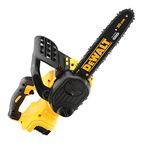 DEWALT DCM565P1 Cordless XR Brushless Chainsaw, 18 V, Yellow/Black, 30 cm