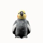 Simulation Grey Pigeon Plush Toy, Soft Realistic Cute Plush Stuffed Animal Toy Rock Pigeon 7.48inch Funny Birds Home Decor Children's