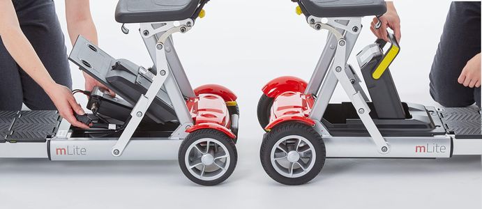 Motion Healthcare mLite Folding Mobility Scooter – Lightweight, Portable