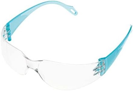 Gafas de Seguridad Ciencia para NIños Chicos Gafas de seguridad, gafas protectoras transparentes, gafas de protección de seguridad, laboratorio, química, uso personal Material Policarbonato Azul