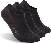 ZEAL WOOD Merino Wool No Show Socks