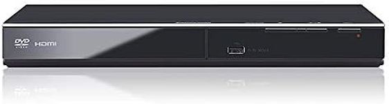 Panasonic DVD-S700EB-K DVD player for TV, HDMI, Multi Format Playback, 1080p HD Upscaling, USB, CD & MP3 Playback, Photo Slide Show, Power Resume, Dust Proof Compact Design