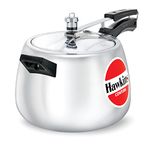 Hawkins Contura Aluminium Inner Lid Pressure Cooker, 6.5 Litre, Silver (HC65)