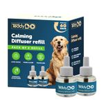 TeddyDo Calming Diffuser Refill for Dogs| Pack of Two| 60 Days Kit | Comfort, Calming and Relax Anxious Dog and Other Problematic Behaviors | 2x48 ml |