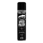 Muc-Off Motorcycle Speed Polish, 400ml - Motorbike Polish Spray, Two in One Wax and Polish - Post-Wash Protection Spray for On and Off-Road Bikes