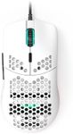 XZXWZX RGB Gaming Mouse, Honeycomb Shell Design, Ultralight, 11 RGB Backlight, 7200 DPI, 6 Programmable Buttons, 1.5M Receiver Cable, USB Gaming Mouse for PC/Mac/Laptop, White