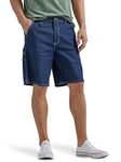 Lee Men's Legendary Workwear Carpenter Short, Rinse, 36