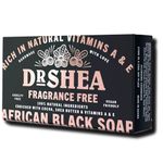 Organic African Black Soap 100g - Antibacterial Body Face & Hand Wash - Natural Vegan - Dry Skin - Psoriasis - Authentic Raw from Ghana.