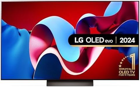 LG evo OLED77C45LA 77-Inch 4K UHD Smart TV, (α9 AI Processor Gen7, Dolby Atmos, Freeview Play and Amazon Alexa, 120Hz), Umber Brown [Model 2024]