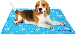 Nepfaivy Dog Cooling Mats Medium - Self Cooling Mat for Dogs and Cats, Non-toxic Gel Pet Cooling Mat, No Need to Refrigerate, Keep Pets Cool in Hot Summer for Indoor Outdoor, 65x50cm