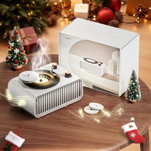 Vivilumens Speakers Bluetooth Wireless, 3 in 1 Portable Cute Speakers Vintage Style with Aromatic, Small LED Night Light for Home Office Decor, Ideal Gifts for Birthday, Anniversary