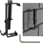 Aufuga Brick Hooks Clamps,Brick Wall Clips Brick Hangers, Stainless Steel Heavy Duty Brick Clips for Wall Hanging Adjustable No Drill Outdoor Indoor (4)