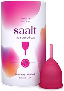 Saalt Teen Menstrual Cup - Wear for 8 Hours - (Wild Rose)