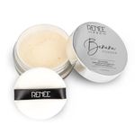 RENEE Pro Banana Loose Matte Finish Powder-Light Beige-Sets Makeup,Extended Wear & Controls Shine-Long-Lasting,Lightweight & Blendable-Vitamin C & E Infused Formula For All Skin Type-10 Gm