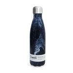 S'well Original Water Bottle, Azurite Marble, 500ml, Vacuum Insulated Bottle Keeps Drinks Cold and Hot, BPA-Free Stainless Steel Leak Proof On The Go Hydration, Blue