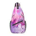 OdDdot Funny Fox Print Sling Backpa