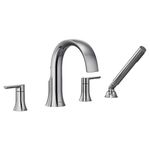 Moen TS984 Doux Collection Roman Tub Faucet, Chrome