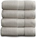 NY Loft 100% Cotton Bath Towel 4 Pa