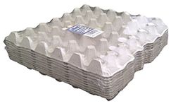 30 Egg Grey Fibre Eton Egg Trays, Pack of 10