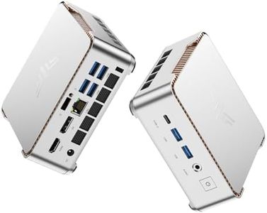 KAMRUI P2 Mini PC, Ryzen Embedded R2544 (Beat R5 3500U/R3 4300U/N97/N150,Up to 3.7GHz), Mini Computer 16GB DDR4 RAM 512GB M.2 SSD, Samll Pc Dual 4K, Ethernet, WiFi, BT for Business, Office, Home