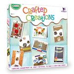 TOYKRAFTT Craft Kit for Kids Cards| Crafted Creations| Card Making Activity Kit| Greeting Cards Decoration Material| Kit Kids Aged 7 Years| Christmas Gift