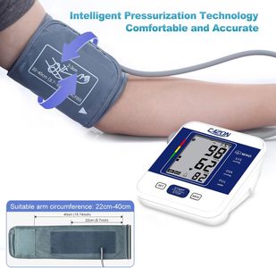 CAZON Blood Pressure Monitor with Large Cuff – Automatic Upper Arm