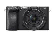 Sony α6400 E-mount compact mirrorless camera with 16-50mm Power Zoom Lens (APS-C Sensor, fast Auto Focus, Real-time Eye AF and Real-time Tracking, 4K HDR movie-shooting)