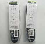 Set of Two Frontier Remote Controls to Work with Verizon FiOS Systems, Model: p265