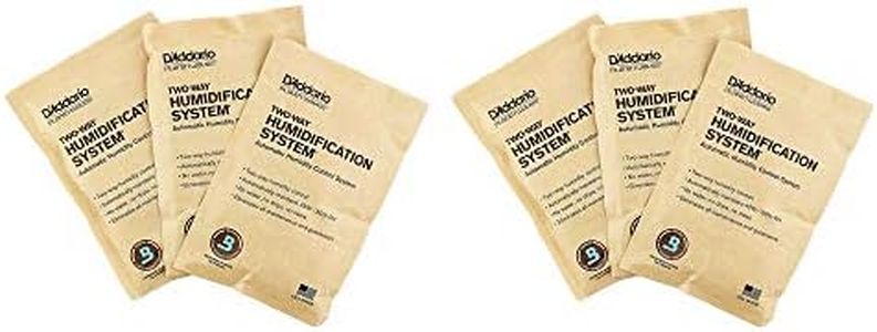 D'Addario Humidipak Standard Replacement 6-Pack Bundle