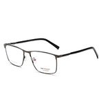 grey jack Stylish Spectacle Frame for Men Women Metal Chasma Frame with Spring Hinge 5191