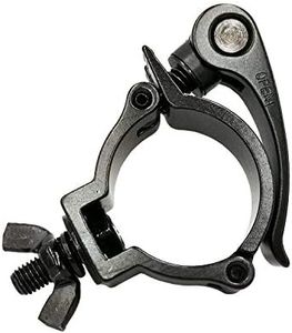 Lighting Clamp 2 Inch Truss Quick Release Mount Heavy Duty 220 Lbs Fit 48-51mm OD Pipe truss F34 Black