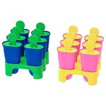 Ice Lolly Maker, Assorted Colours, Product Size: Height: 10 cm, Materials: Polypropylene Plastic