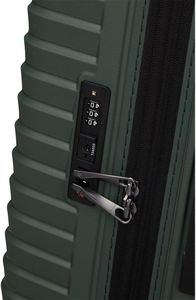 Samsonite Intuo Spinner M Expandable Suitcase, 69cm, Olive Green