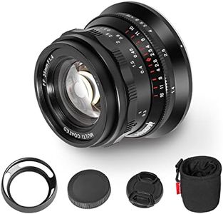 PERGEAR 35mm F1.4 Full-Frame Manual Focus Lens, Compatible with Full-Frame L-Mount Mirrorless Cameras T TL TL2 CL, DC-S5 DC-S1H DC-S1R DC-S1 DC-BS1H an fp fp-L (Black)