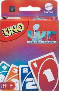 Mattel Games UNO Super Bowl LVII Card Game Inspired by NFL for Kid, Adult, Family and Game Nights and Parties