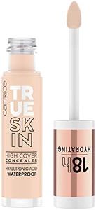 Catrice True Skin High Cover Concealer, No. 002 Neutral Ivory, Nude, Anti-Pimples, Soft-Drawing, Long-Lasting, Matte, Natural, Vegan, Oil-Free, Waterproof (4.5 ml)