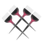 BIUDECO 4pcs Hair Dyeing Comb Bleac