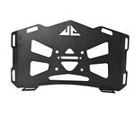 R.J.VON - Heavy Rear Top Box Base Plate 3mm L42 *W 24 for RE Himalayan BS6,BS4