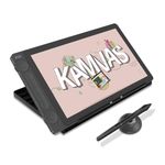 HUION Kamvas 13 (Gen 3) Drawing Tablet with Screen,13.3" Full-Laminated Art Tablet with Anti-Sparkle Canvas Glass 99% sRGB, PenTech 4.0, 16384 Pen Pressure Dual Dial for PC, Mac, Android (Black)