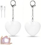 ZFFAFUR 2PC Heart Shape LED Bag Lig