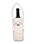 Pearhead Sherpa Wine Bottle Gift Bag, Ghost Wine Bottle Bag, Halloween Party Ideas, Sherpa Wine Gift Bag, Funny Fall Housewarming Ideas