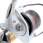 TICA Dolphin 4.1 Fishing Reel, Aluminium, White, Gold, STX 9000 4.1