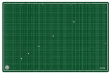 AISHU Flexible Cutting Mat, Self-Healing, 5 Layered, Double Sided with Marked Pattern and Grids (Green) - Polyvinyl Chloride (A1)